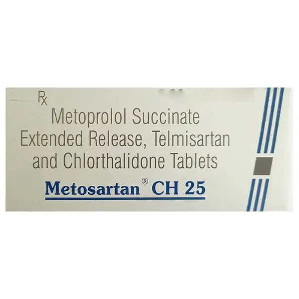 Metosartan CH 25 Tablet ER